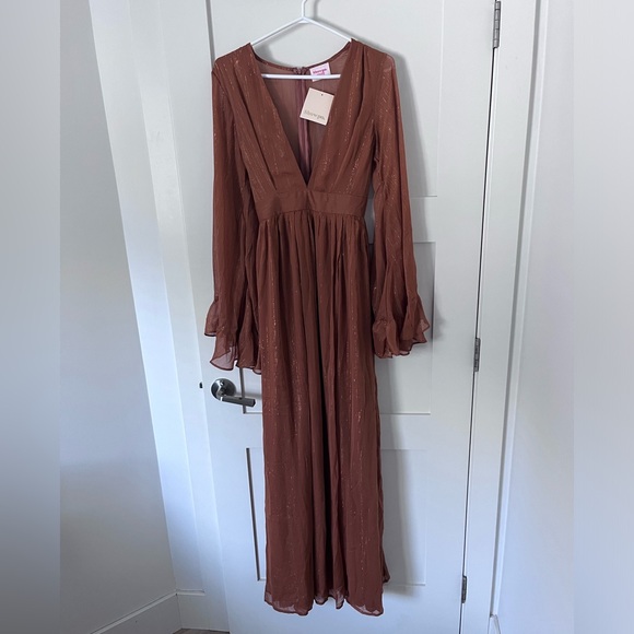 Showpo long sleeve maxi dress boho - Picture 2 of 2